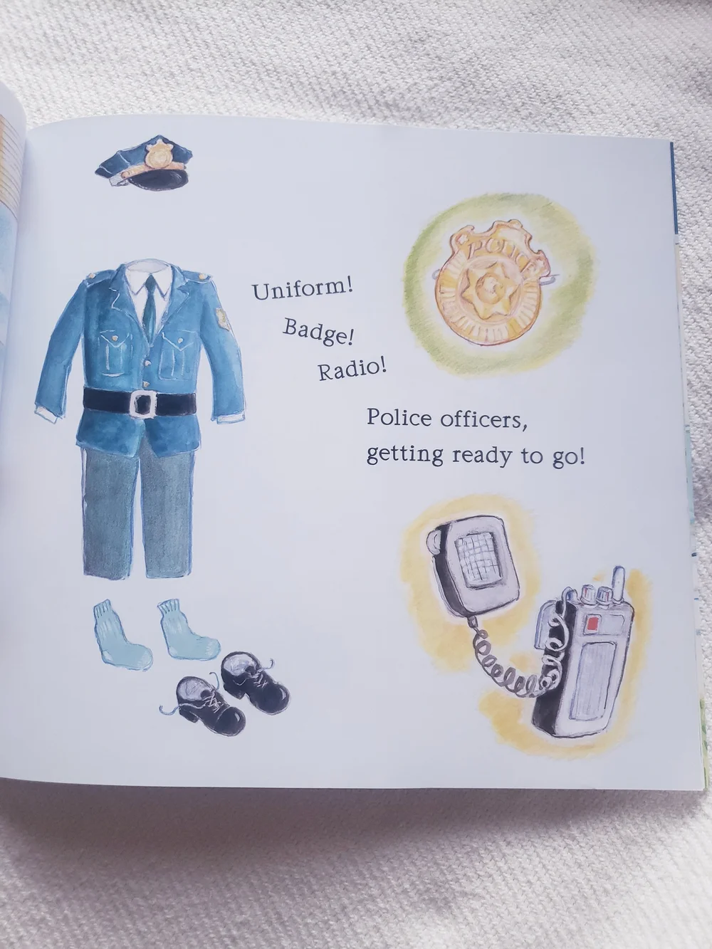 Police Officers on Patrol Children's Book